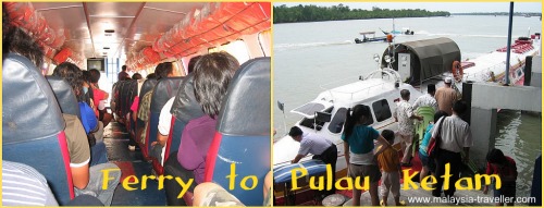 Ferry To Pulau Ketam (Crab Island)