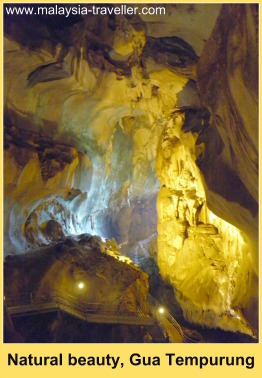 Golden Flowstone Cavern, Gua Tempurung Golden Flowstone Cavern, Gua Tempurung