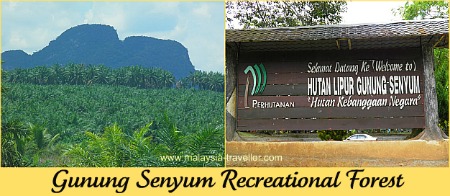 Gunung Senyum Caves are located here. Gunung Senyum Caves are located here.