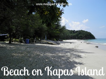 Beach at Kapas Island Beach at Kapas Island