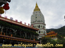 View of Kek Lok Si Temple and Pagoda, Penang View of Kek Lok Si Temple and Pagoda, Penang