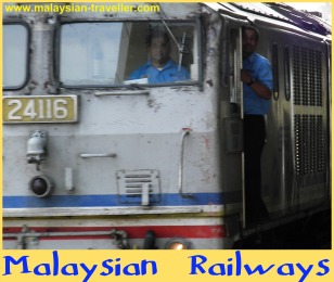 Malaysian railways diesel locomotive