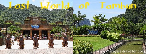 Entrance to Lost World of Tambun, Ipoh Entrance to Lost World of Tambun, Ipoh