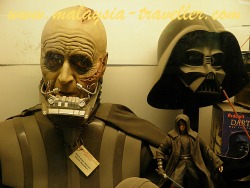 Darth Vader at the Penang Toy Museum Darth Vader at the Penang Toy Museum