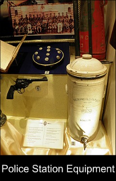 Everyday items previously used by police in Malaya Everyday items previously used by police in Malaya