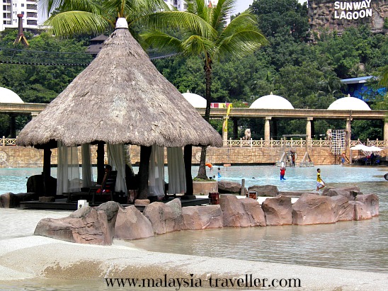 Gazebo at Surf Beach, Sunway Lagoon