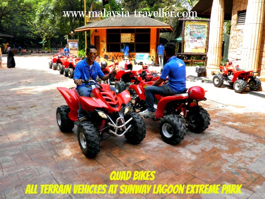 Quad Bikes at Sunway Lagoon