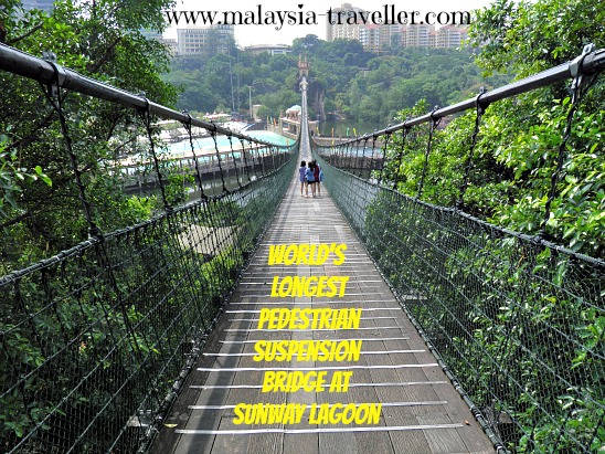 Suspension Bridge at Sunway Lagoon