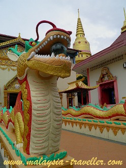 Dragon at Wat Chaiyamangalaram Dragon at Wat Chaiyamangalaram