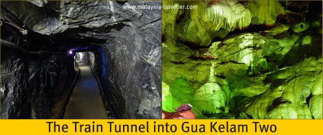 Access tunnel to Gua Kelam 2 Access tunnel to Gua Kelam 2