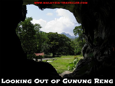Looking Out of Gunung Reng Cave Looking Out of Gunung Reng Cave