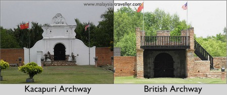 Archways at Kuala Kedah Fort Archways at Kuala Kedah Fort