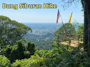 view from the summit of Bung Siburan