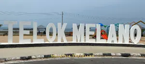 letters spelling out the name Telok Melano