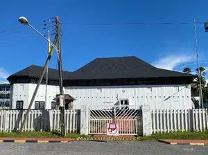 exterior of wooden fort sylvia