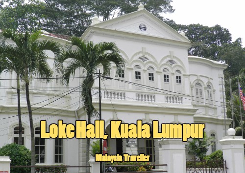 Loke Hall is the headquarters of the Malaysian Institute of Architects (PAM).