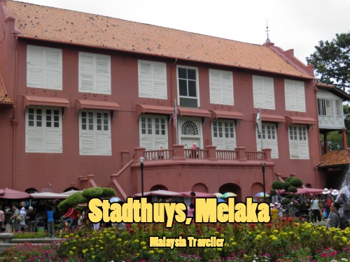 Dutch era Stadthuys building in Malacca