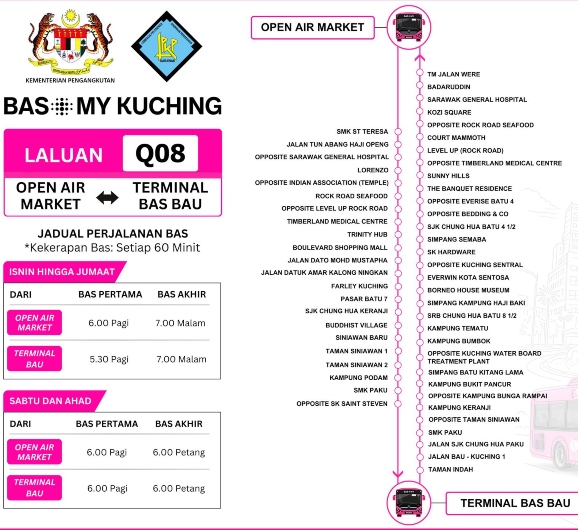 route map Q08