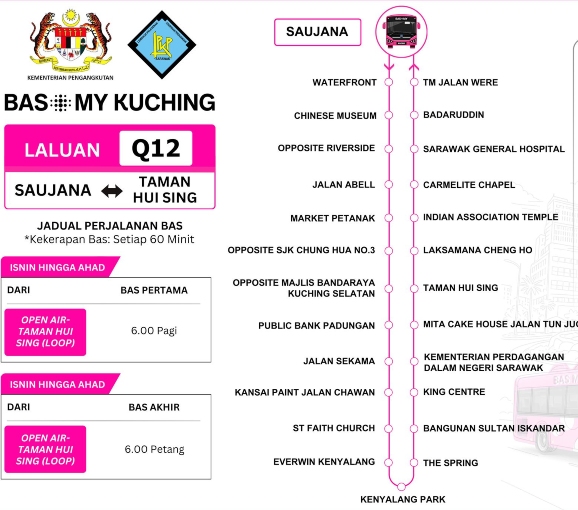 route map Q12