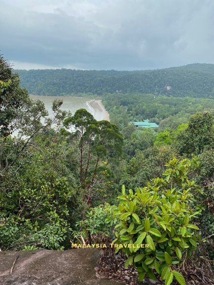 view from the top of the Telok Sapi Trail