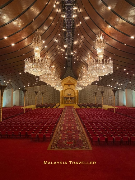 miniature model of the Throne Room