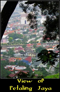 View of Petaling Jaya from Bukit Gasing.