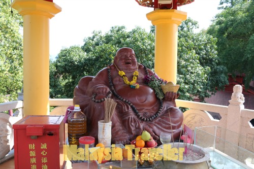 Laughing Buddha statue at Then Sze Temple Laughing Buddha statue at Then Sze Temple