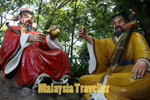 Eight Immortal Statues at Then Sze Temple, Seremban Eight Immortal Statues at Then Sze Temple, Seremban