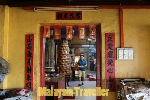 Side entrance to the main Then Sze Temple Side entrance to the main Then Sze Temple