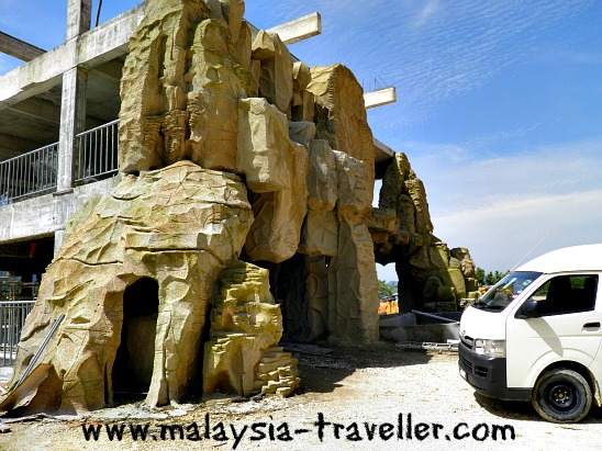 Tea House Under Construction Tea House Under Construction