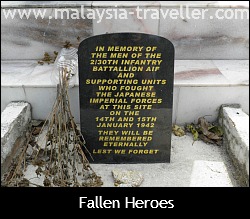 Plaque honouring Australian casualties