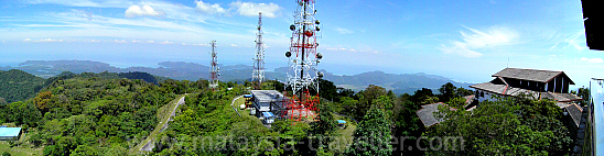 View from Gunung Raya