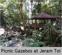 Picnic Shelters at Jeram Toi Picnic Shelters at Jeram Toi