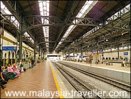 Platform at Old Kuala Lumpur Railway Station Platform at Old Kuala Lumpur Railway Station