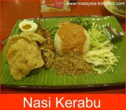 Nasi Kerabu, breakfast in Kota Bharu Nasi Kerabu, breakfast in Kota Bharu