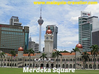 Kuala Lumpur City Gallery is located on Merdeka Square