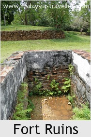 Ruined Foundations at Fort Lukut Ruined Foundations at Fort Lukut