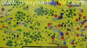 Taman Botani Negara Shah Alam map