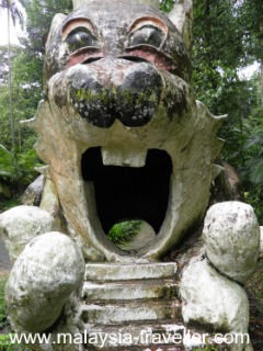 Only the bravest kids would try this scary looking rabbit slide.