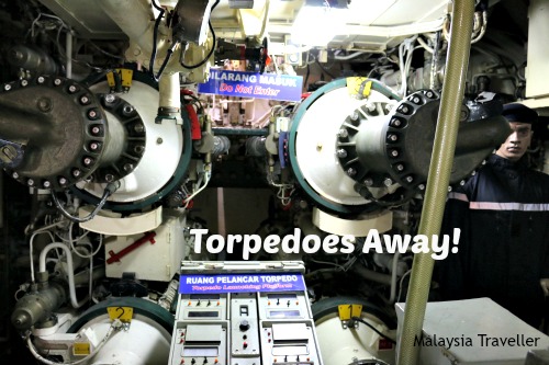 Melaka Submarine Museum torpedo room Melaka Submarine Museum torpedo room