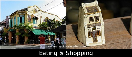 Places to Eat and Shop in Jonker Street