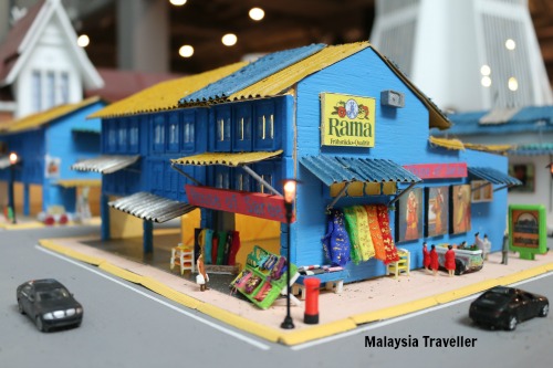 model of KL street scene