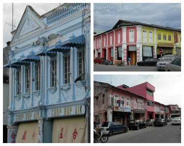 Colour Coded Streets in Muar