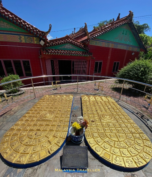 Representation of Buddhs's footprints