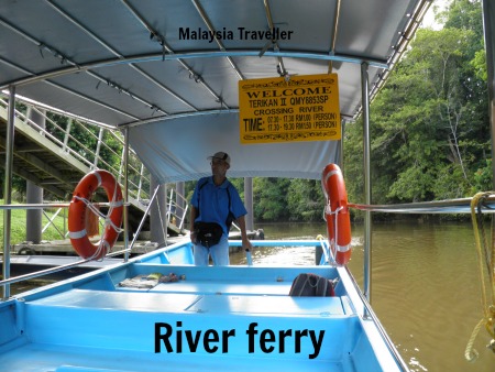 Niah Caves river ferry