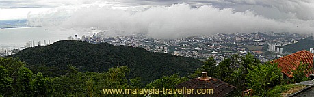 Panoramic view from Penang Hill Panoramic view from Penang Hill