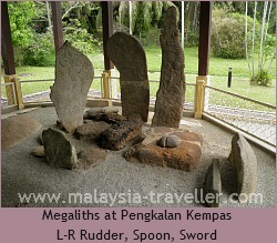 Megaliths at Pengkalan Kempas