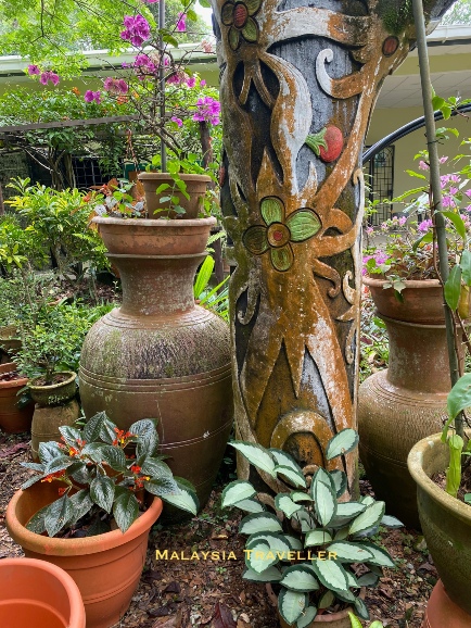 pot plants and local style decor