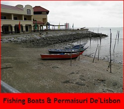 Sea front at Portuguese Settlement Melaka