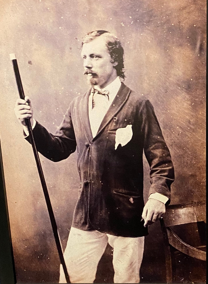 photo of a dashing young Charles Brooke photo of a dashing young Charles Brooke